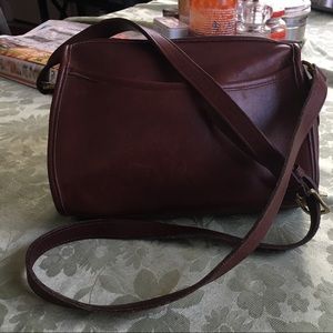 Coach vintage 1970s crossbody leather bag
